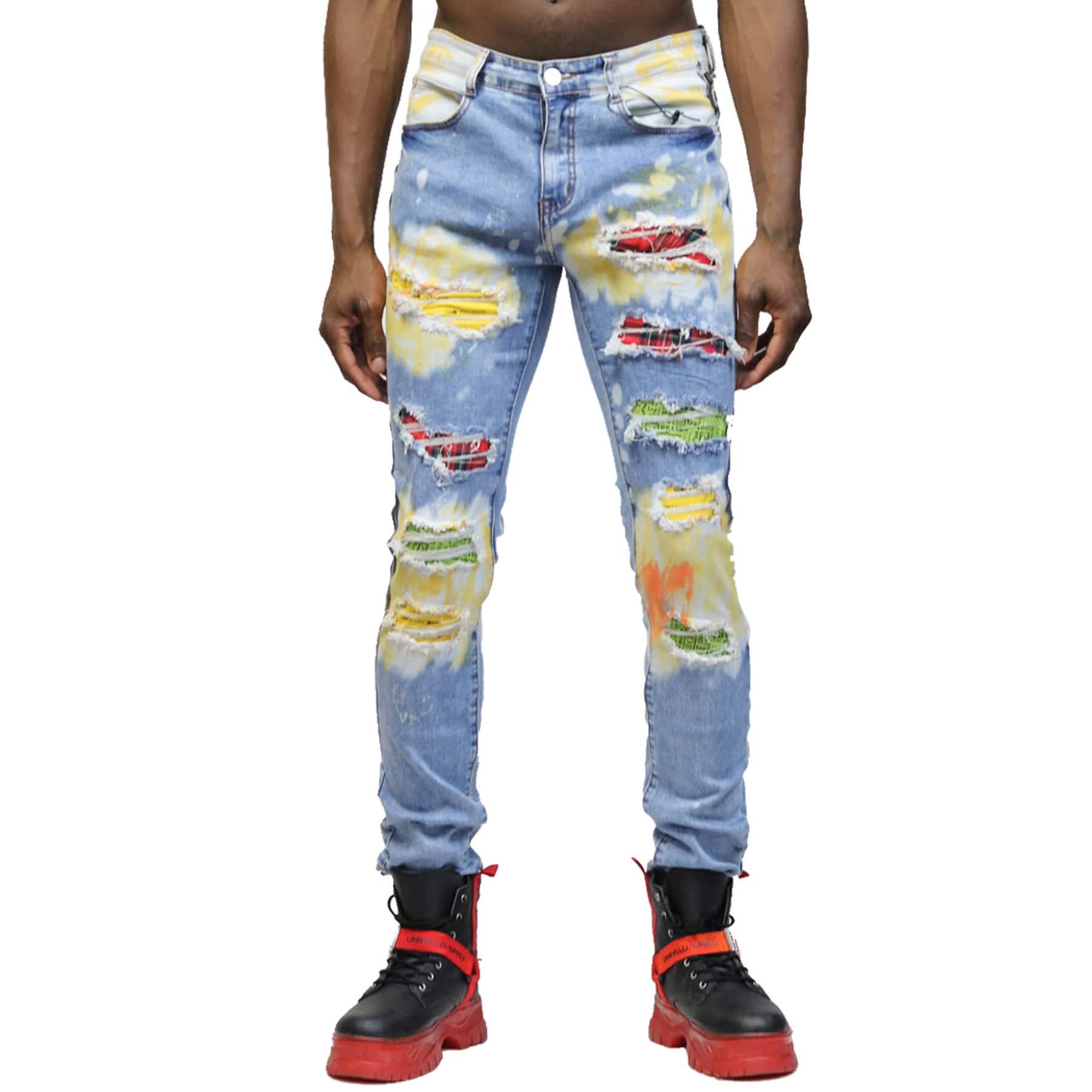 Misto Limited Premium Washed Denim Pants.