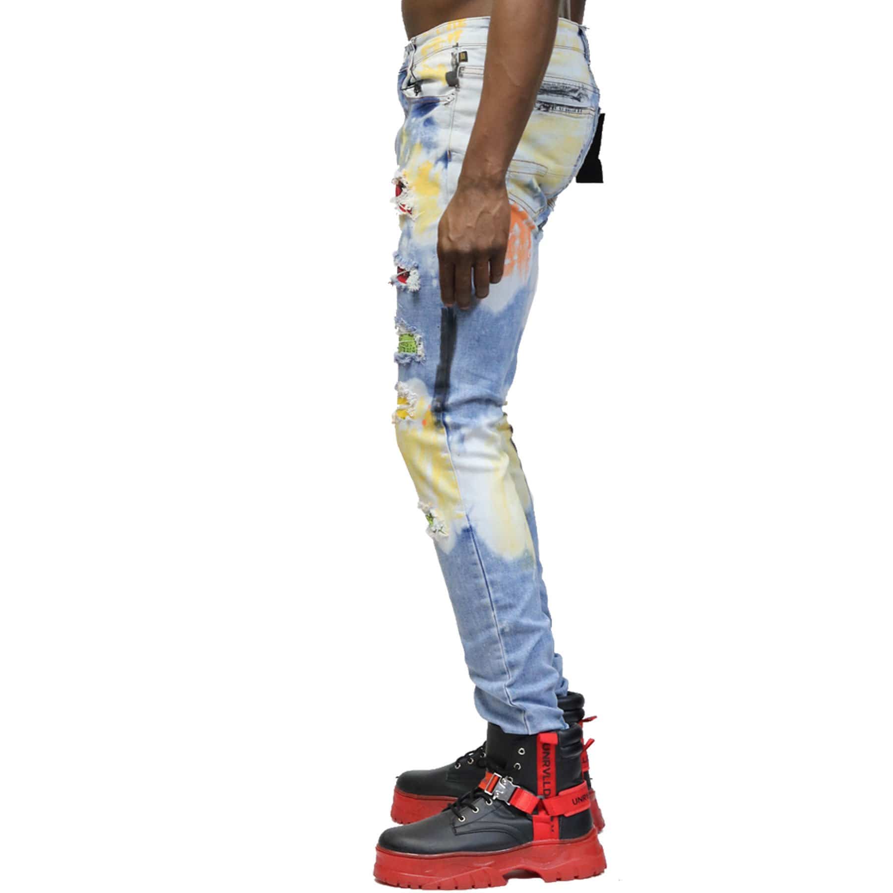 Misto Limited Premium Washed Denim Pants.