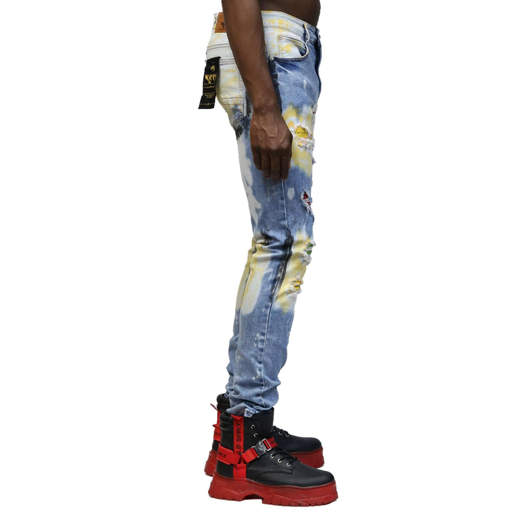 Misto Limited Premium Washed Denim Pants.