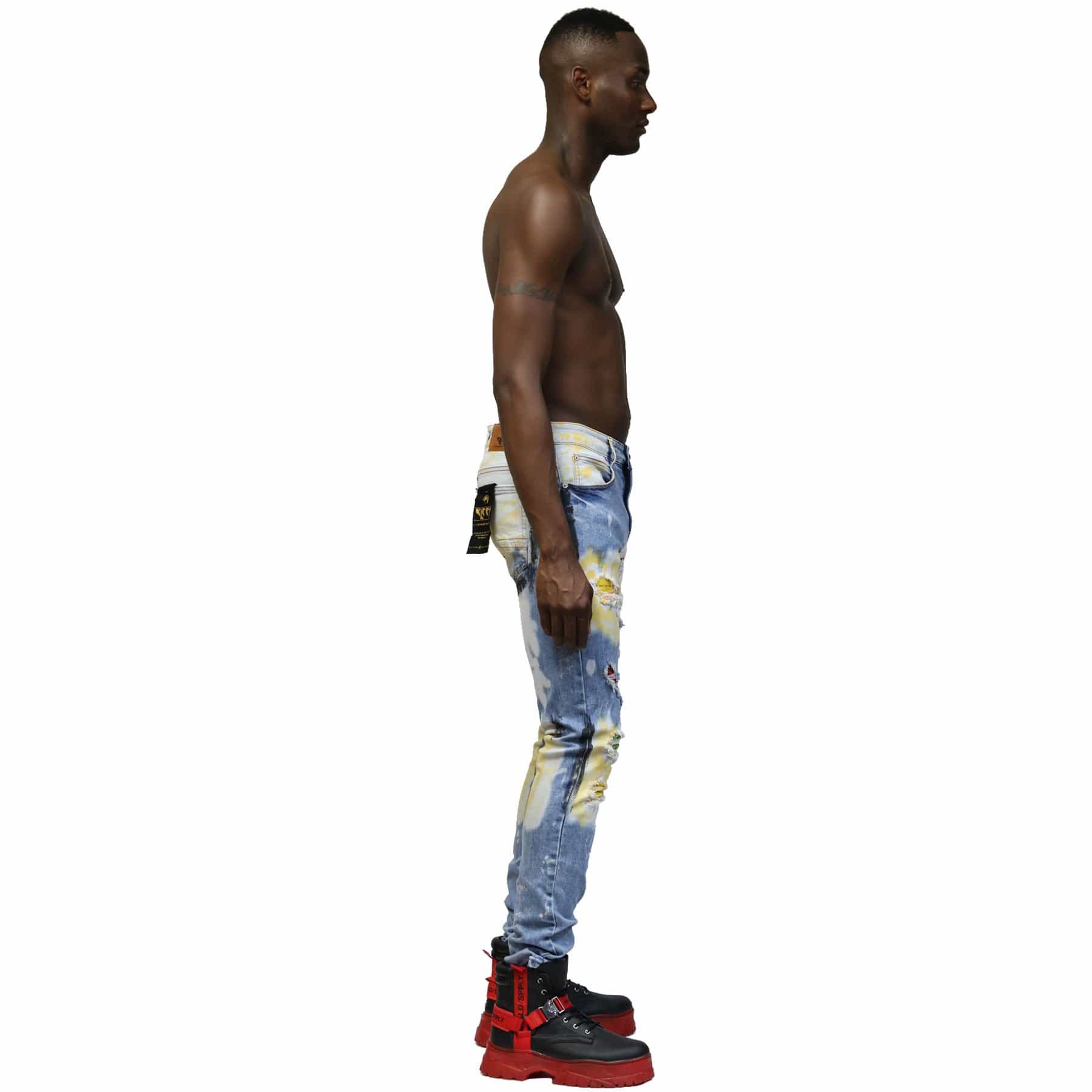 Misto Limited Premium Washed Denim Pants.