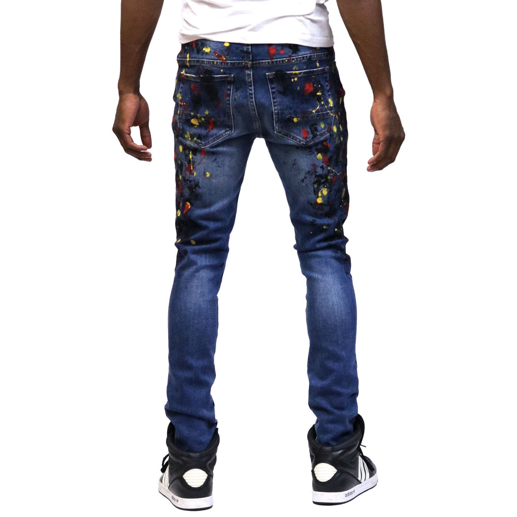 Proto New Washed Skinny Denim Pants