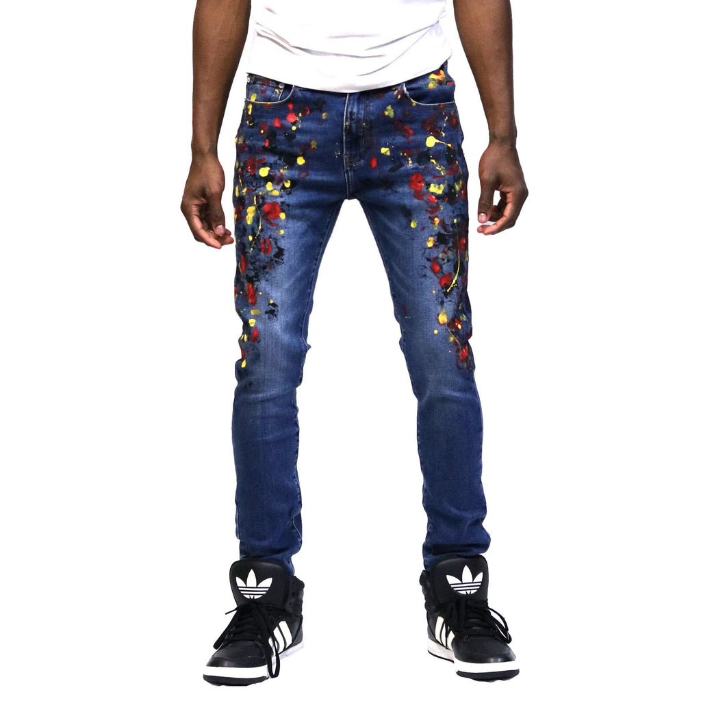 Proto New Washed Skinny Denim Pants