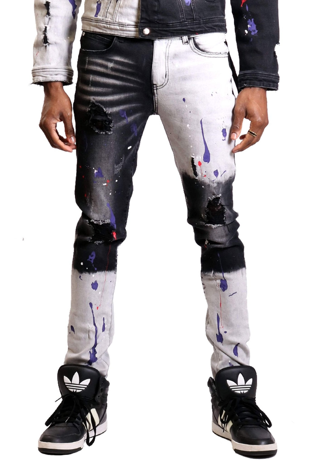 Russel Washed Skinny Denim Pants