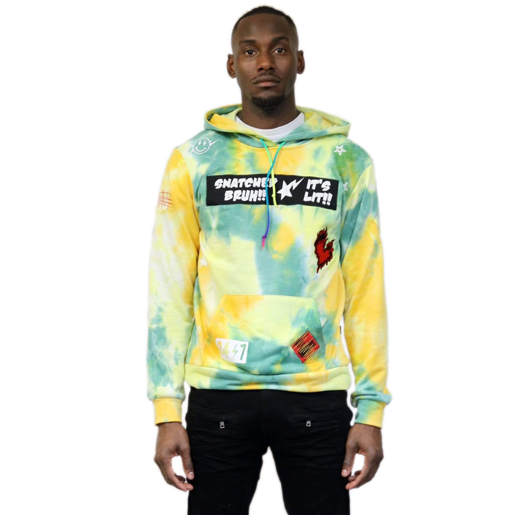 Brian Premium Tiedye Pullover Hoodie