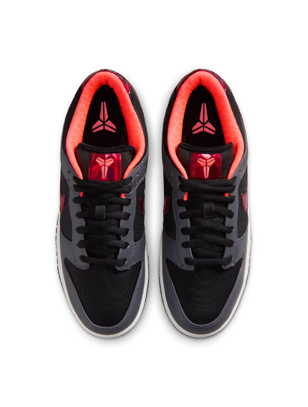 Nike Mens Kobe Dunk Low Protro - Black and Hot Punch