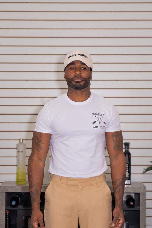 Men's Crewneck M1 White T-Shirt