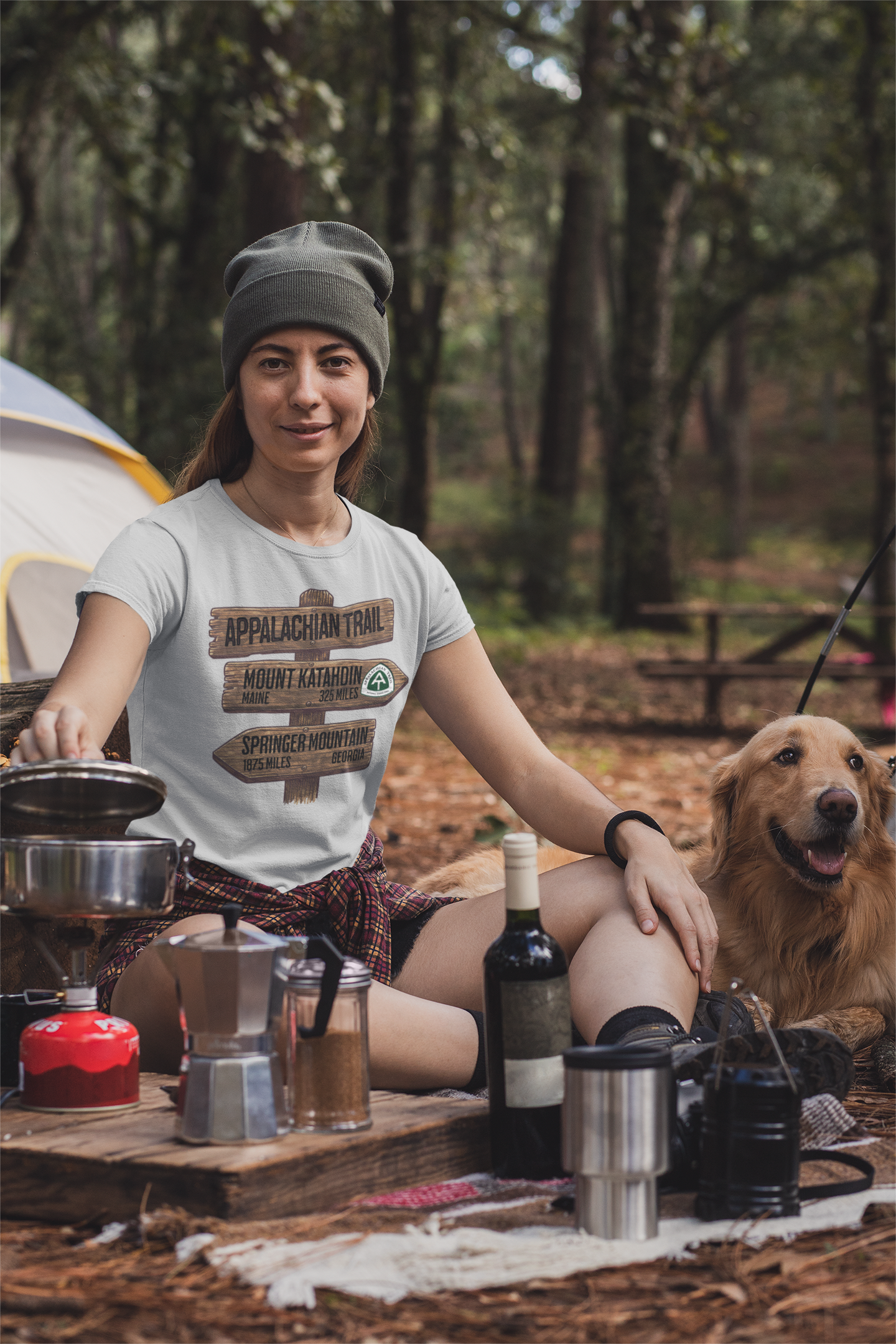 Appalachian Trail Unisex Fit Soft T-Shirt Katahdin Springer 2200 Miles