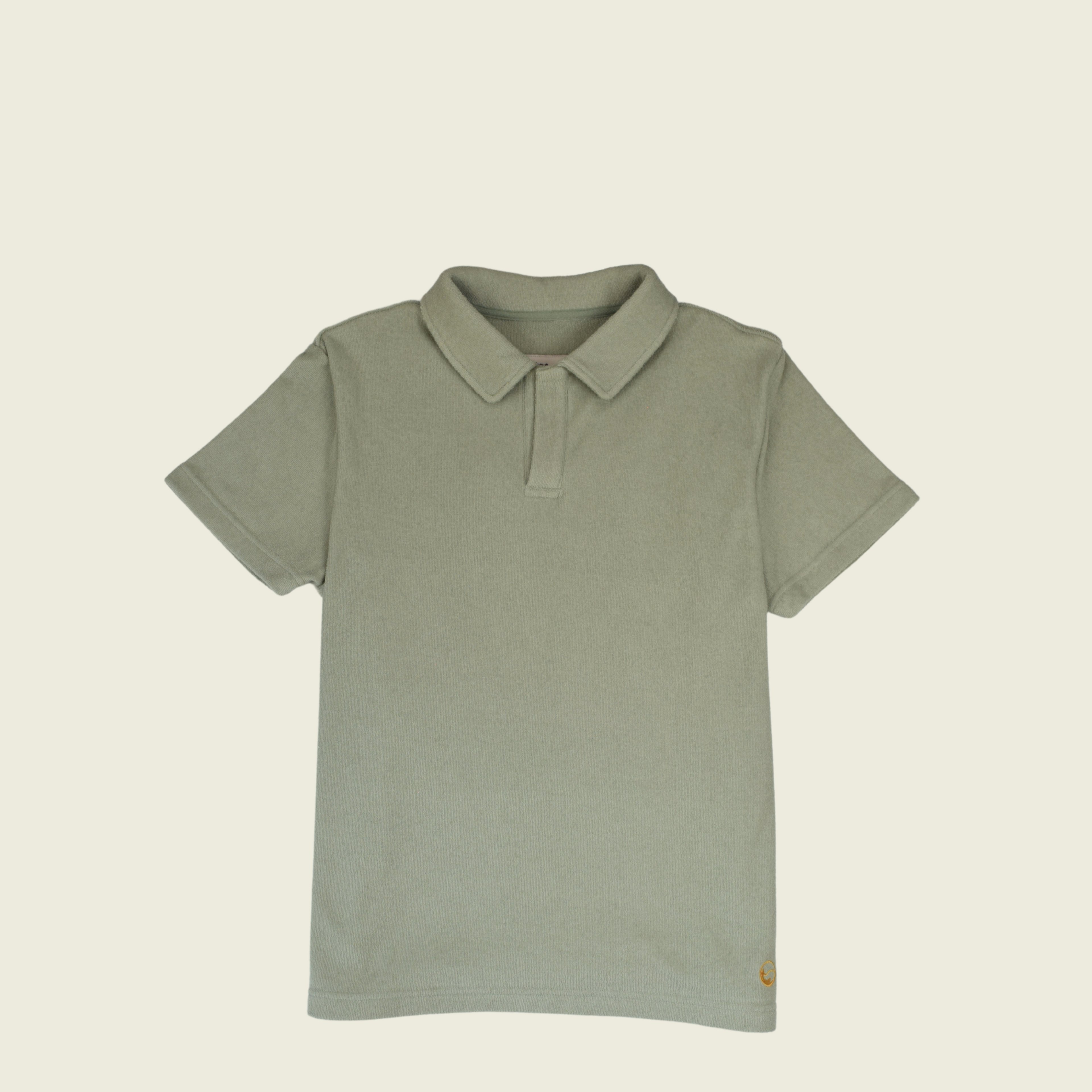 Sage Toweling Terry Polo