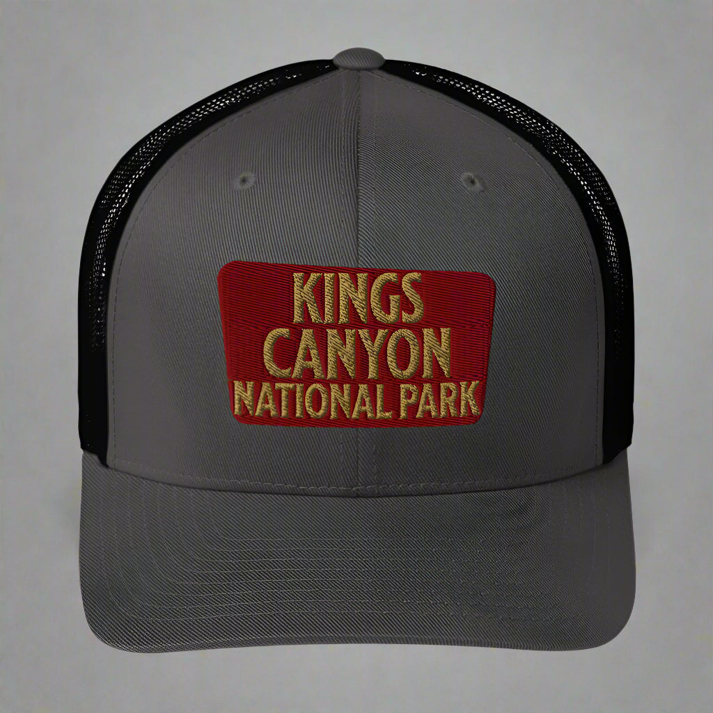 Kings Canyon National Park Embroidered Trucker Hat
