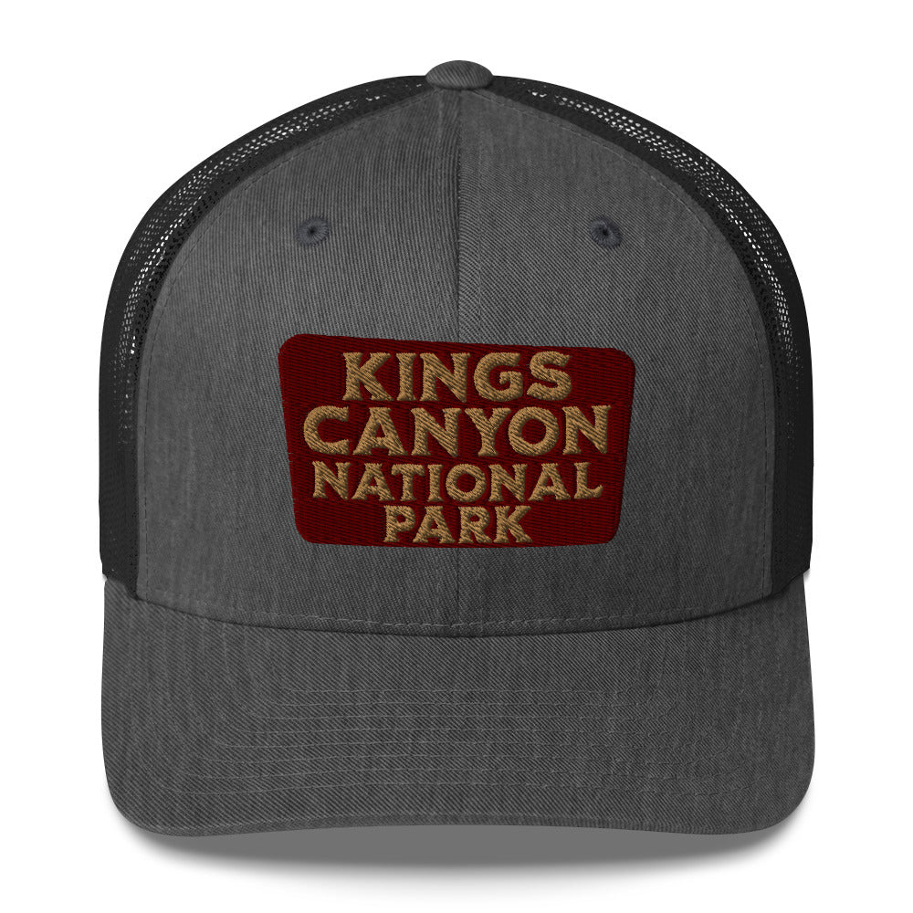 Kings Canyon National Park Embroidered Trucker Hat