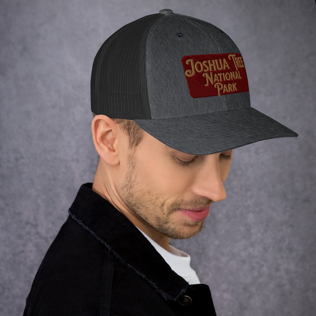Joshua Tree National Park Embroidered Trucker Cap
