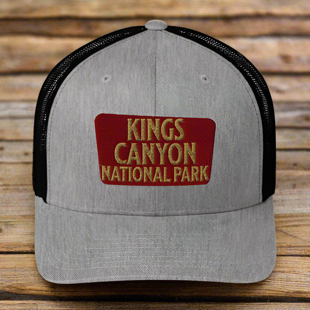 Kings Canyon National Park Embroidered Trucker Hat