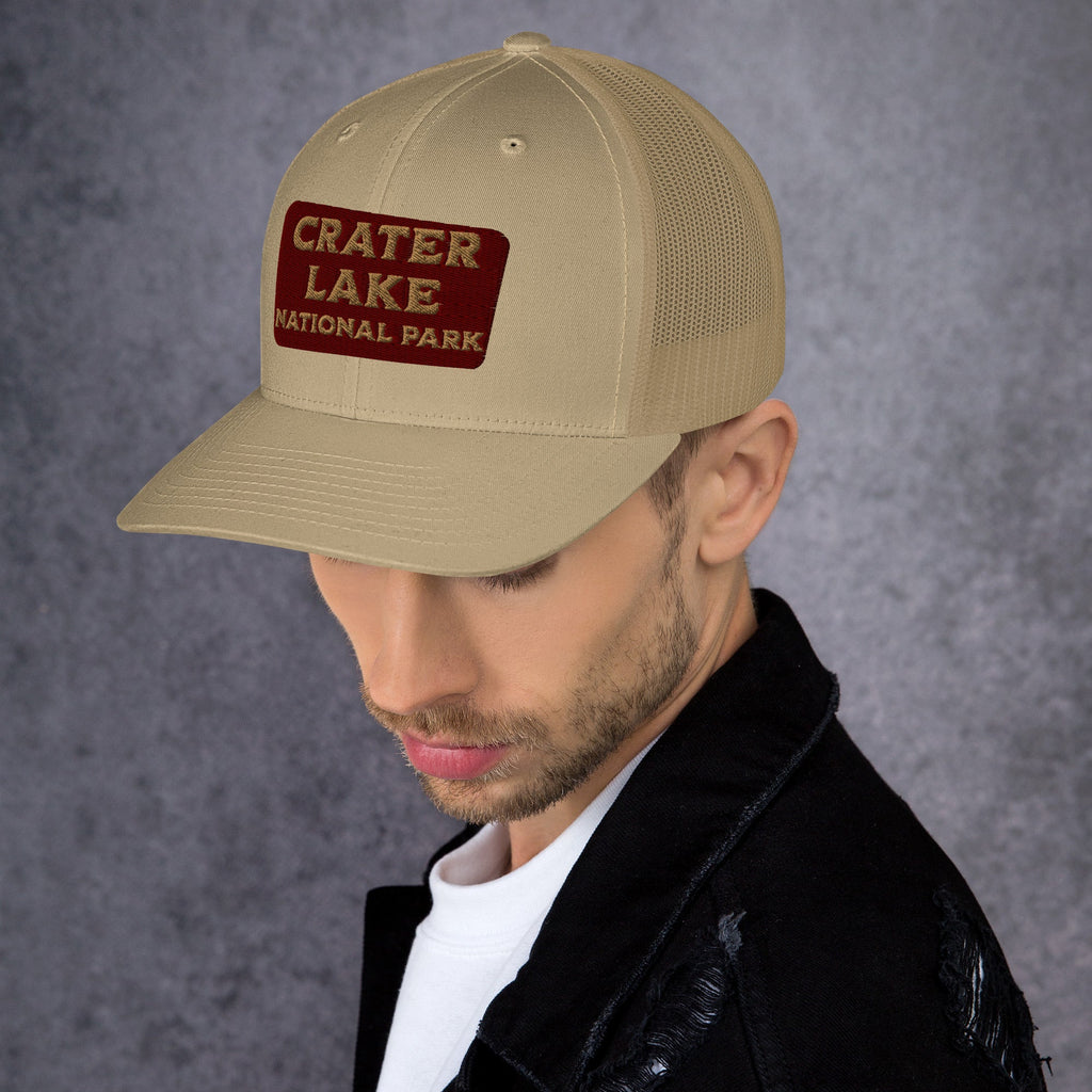 Crater Lake National Park Embroidered Trucker Hat