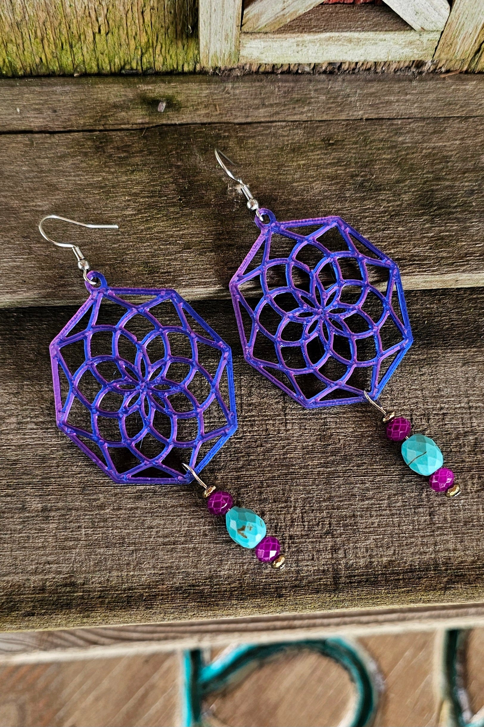 3D Print Boho Earrings Made in America