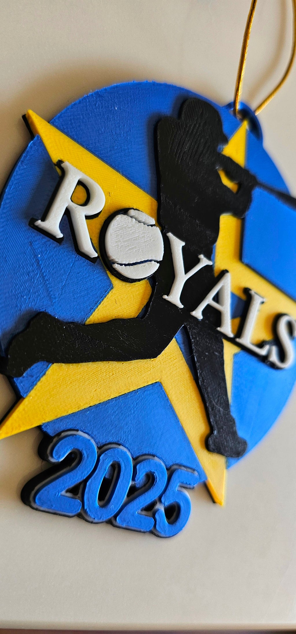 3D Print Royals Kc Baseball Kansas City Ornament