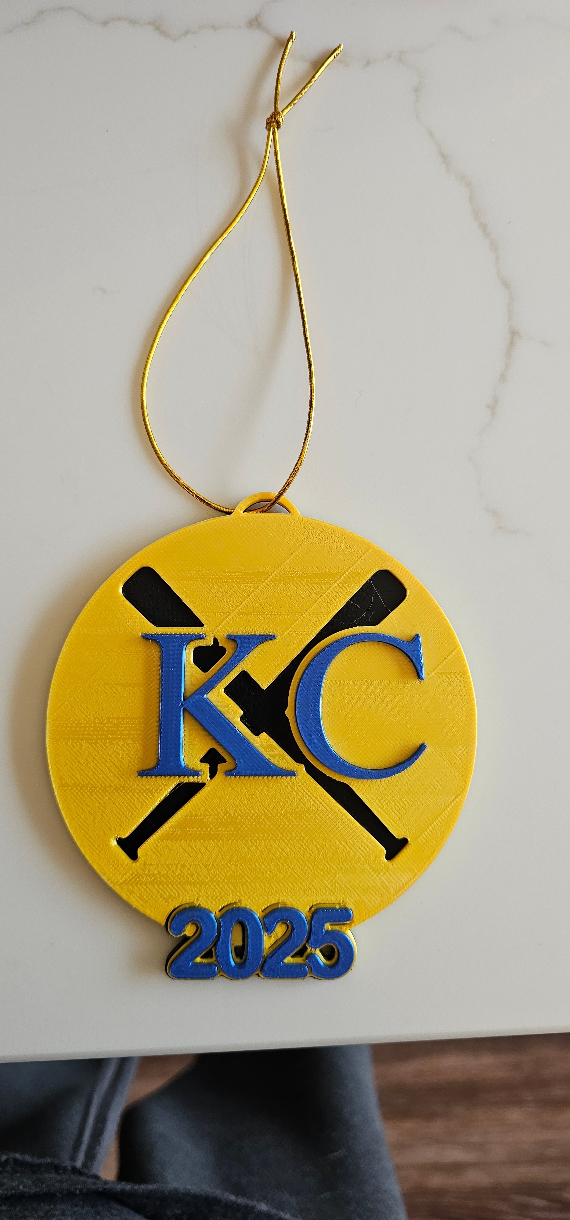 3D Print Royals Kc Baseball Kansas City Ornament
