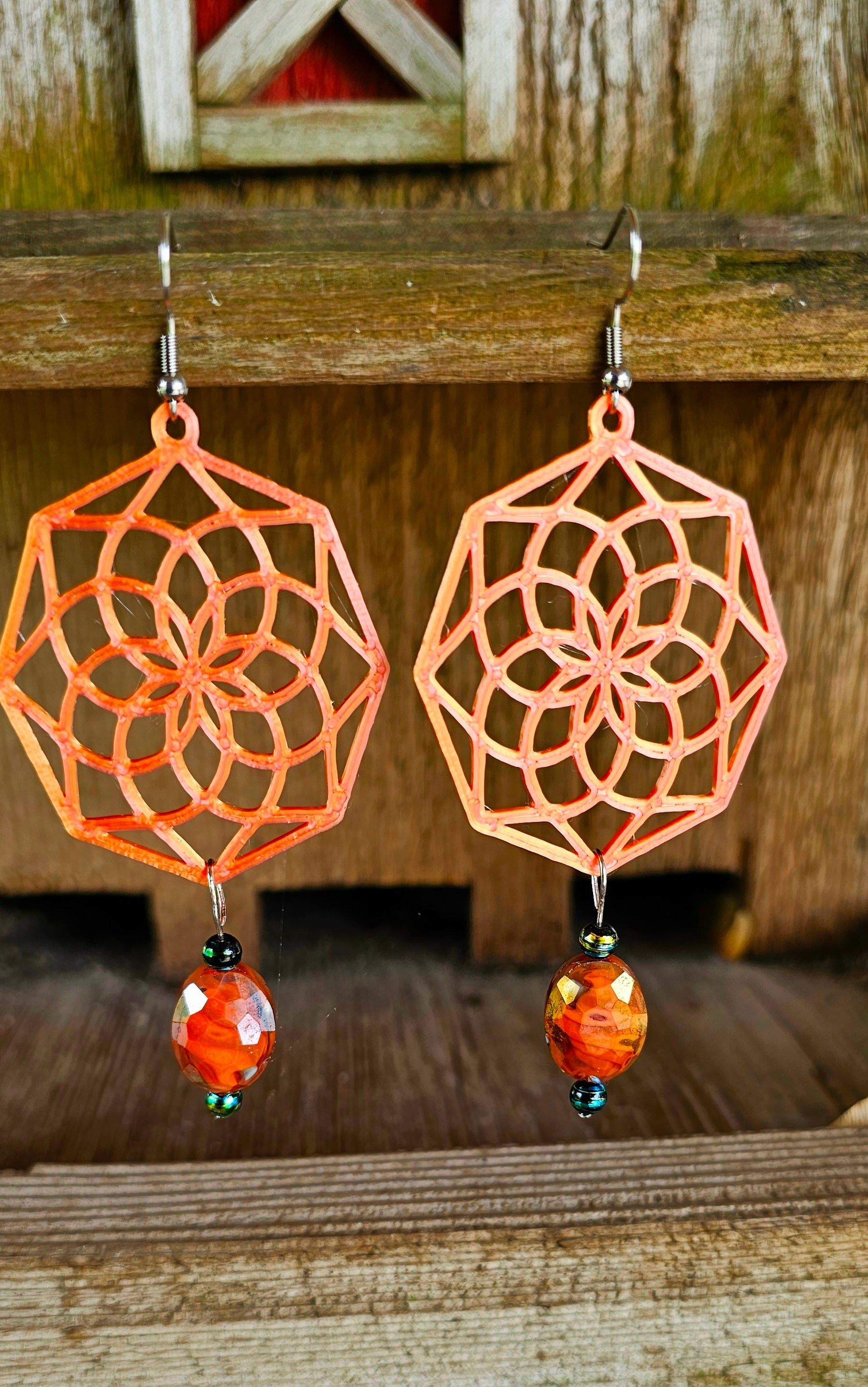 3D Print Boho Earrings Made in America