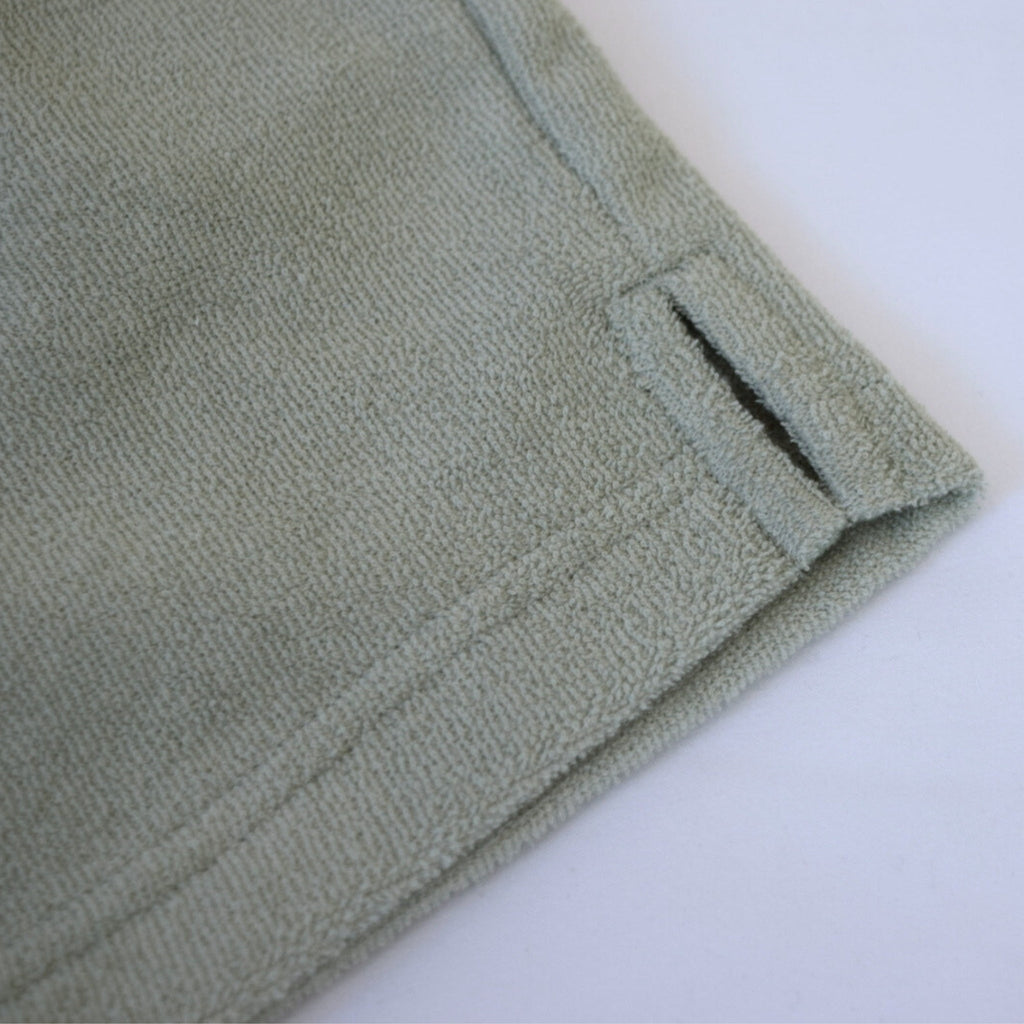 Sage Toweling Terry Short