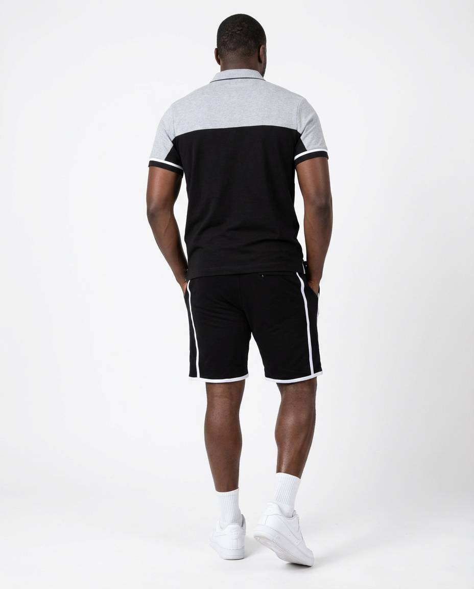 M364 Lorini Polo Shirt - Black