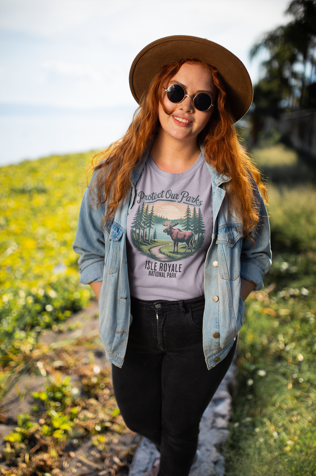 Protect Our Parks Isle Royale National Park Unisex Fit Soft T-Shirt