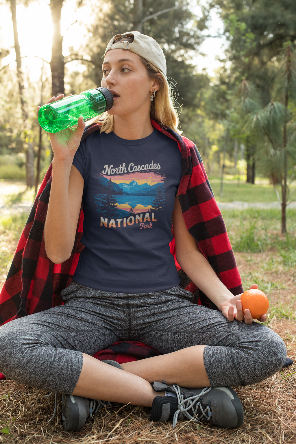 North Cascades National Park Unisex Fit Soft Vintage T-Shirt