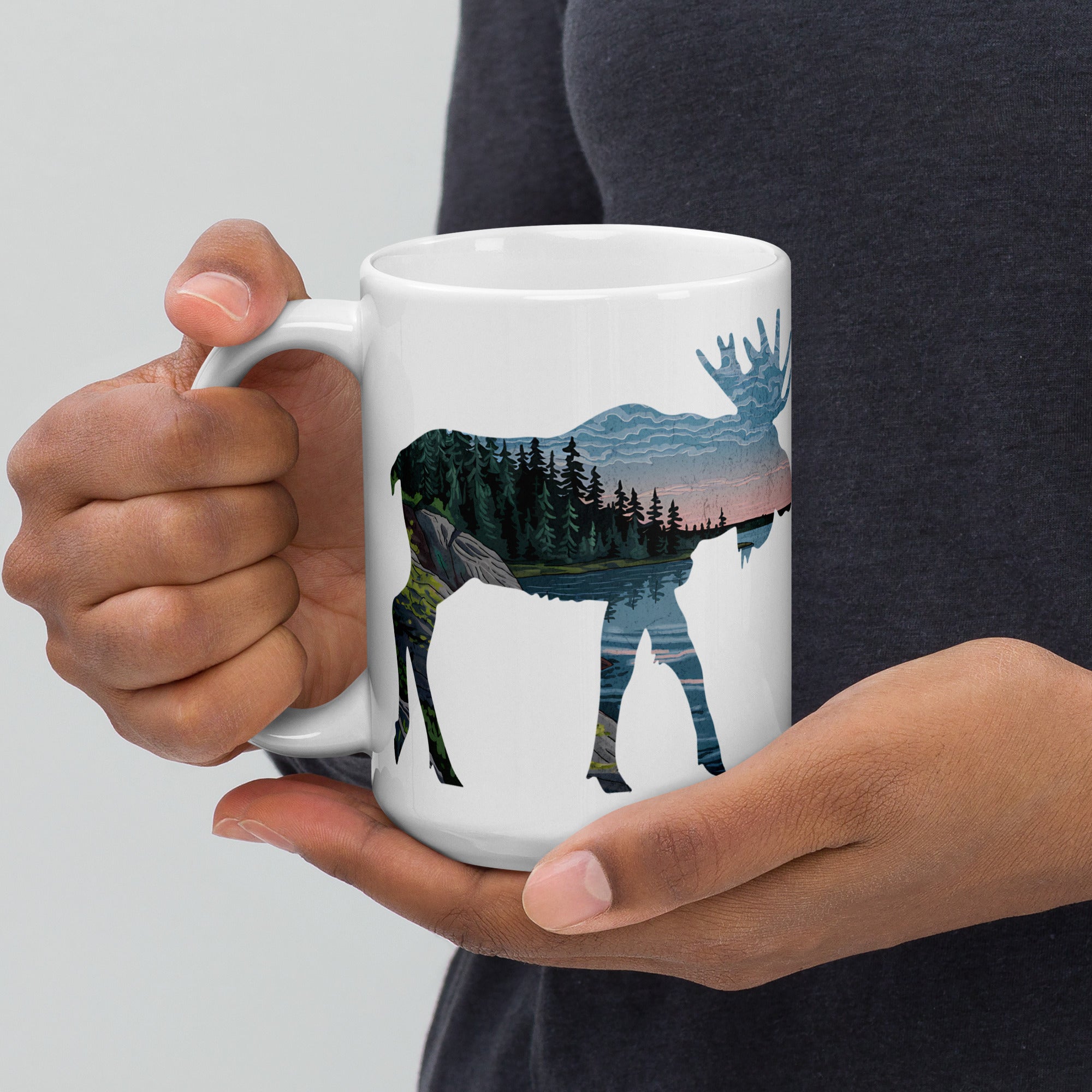 Isle Royale Moose National Park Mug 11oz, 15oz, 20oz