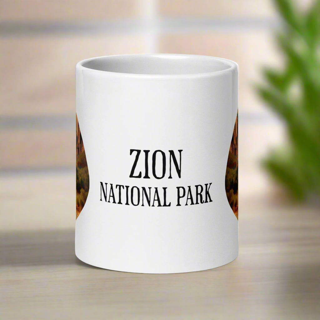 Zion National Park Mountain Lion Mug 11oz, 15oz, or 20oz Mega Mug