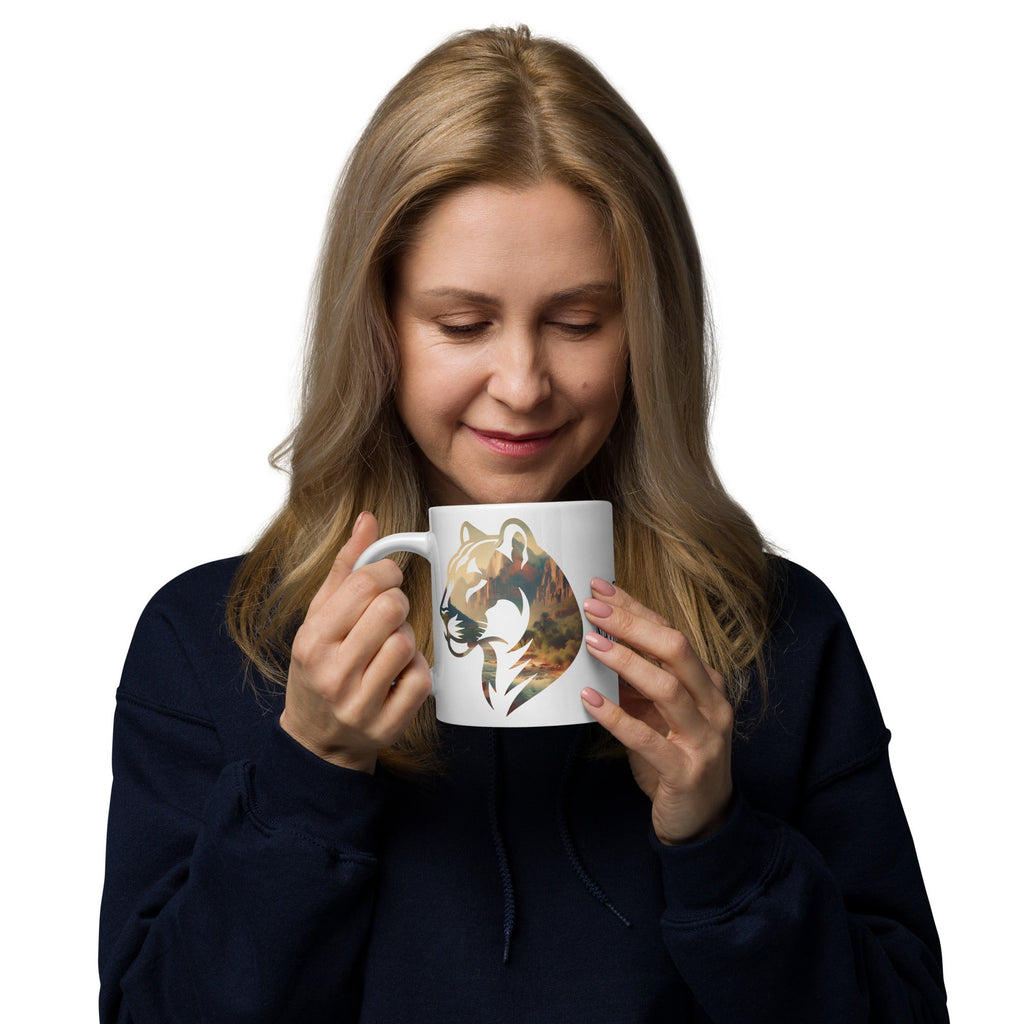 Zion National Park Mountain Lion Mug 11oz, 15oz, or 20oz Mega Mug