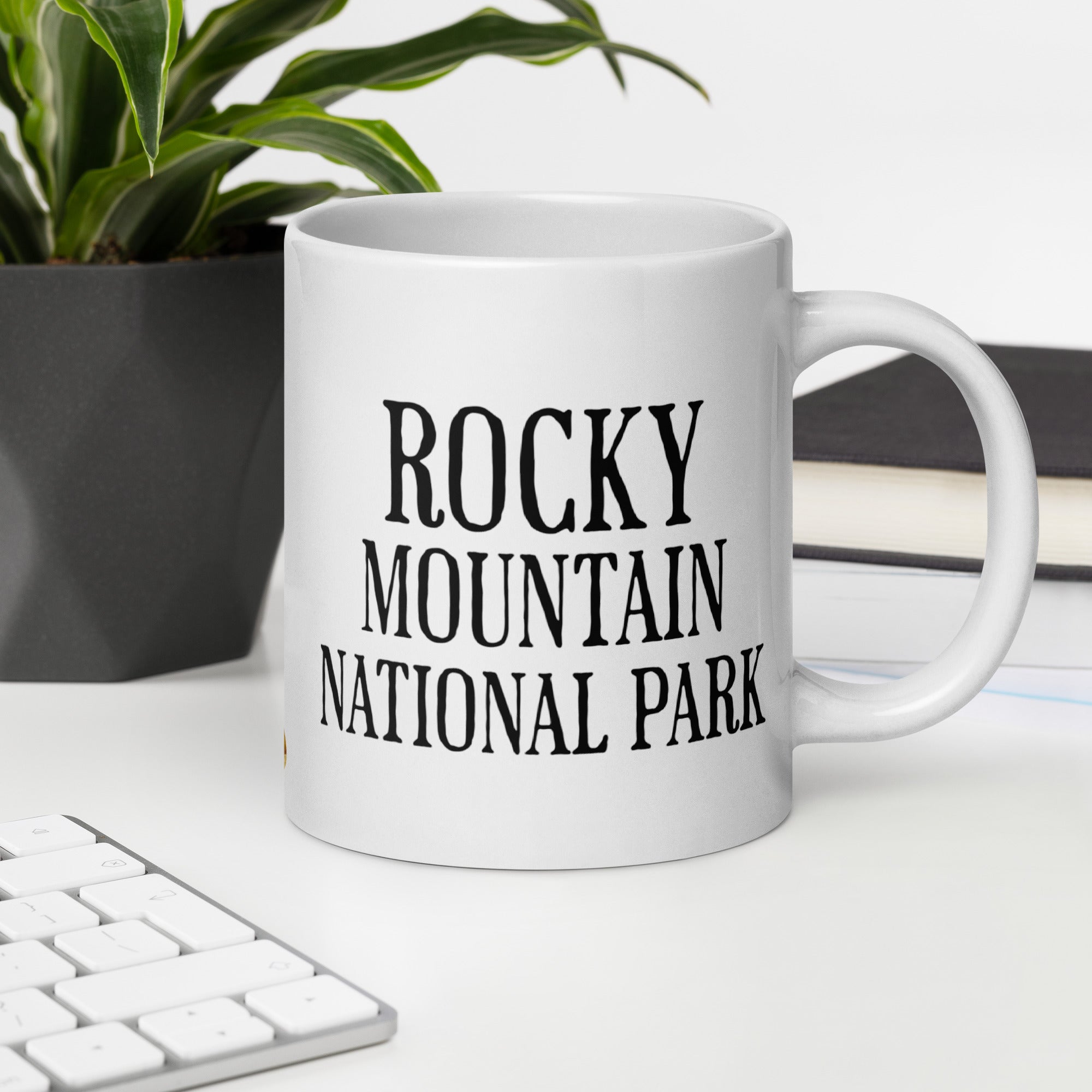 Rocky Mountain National Park Marmot Mug 11oz, 15oz, and 20oz, Mega Mug