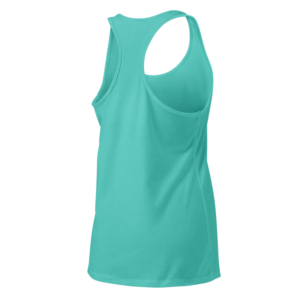Honey Hole Fish Women’s Fitted Racerback Tank Top