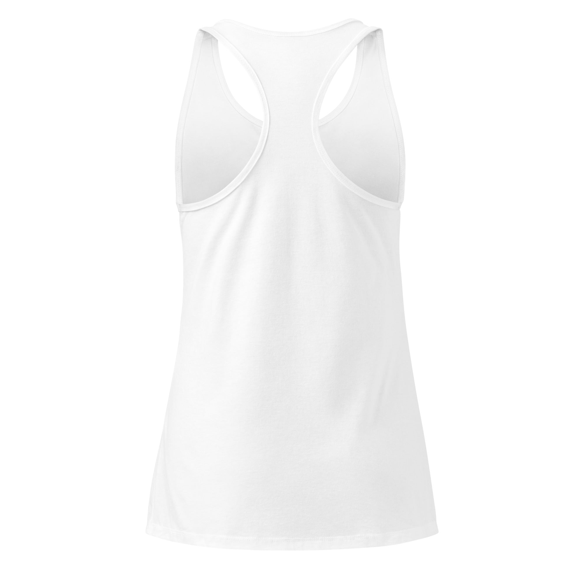 Honey Hole Fish Women’s Fitted Racerback Tank Top